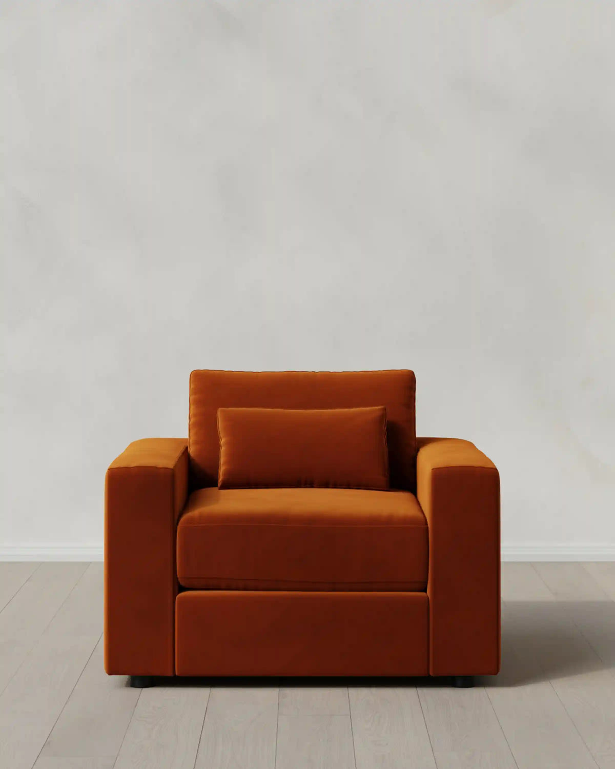 Ashford Deep Seat Chair and a Half in Performance Velvet