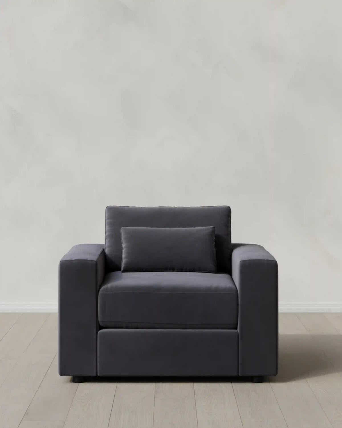 Ashford Deep Seat Chair and a Half in Performance Velvet