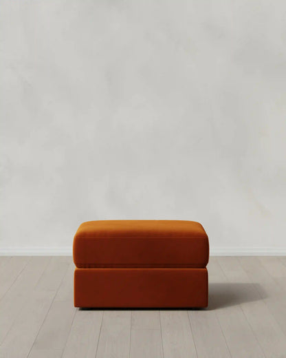 Ashford Deep Seat Ottoman in Performance Velvet