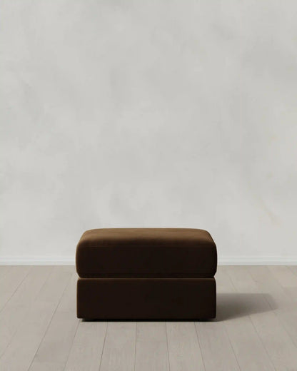 Ashford Deep Seat Ottoman in Performance Velvet