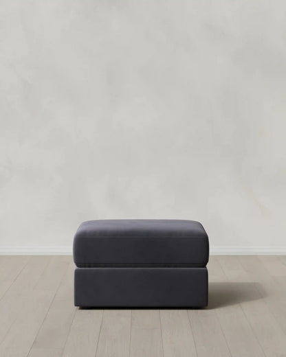 Ashford Deep Seat Ottoman in Performance Velvet