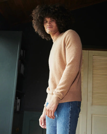 Mongolian Cashmere Crewneck Sweater