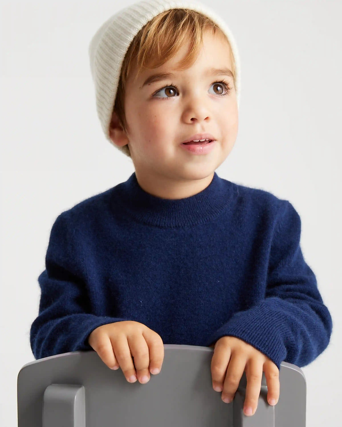 Washable Cashmere Crewneck Sweater