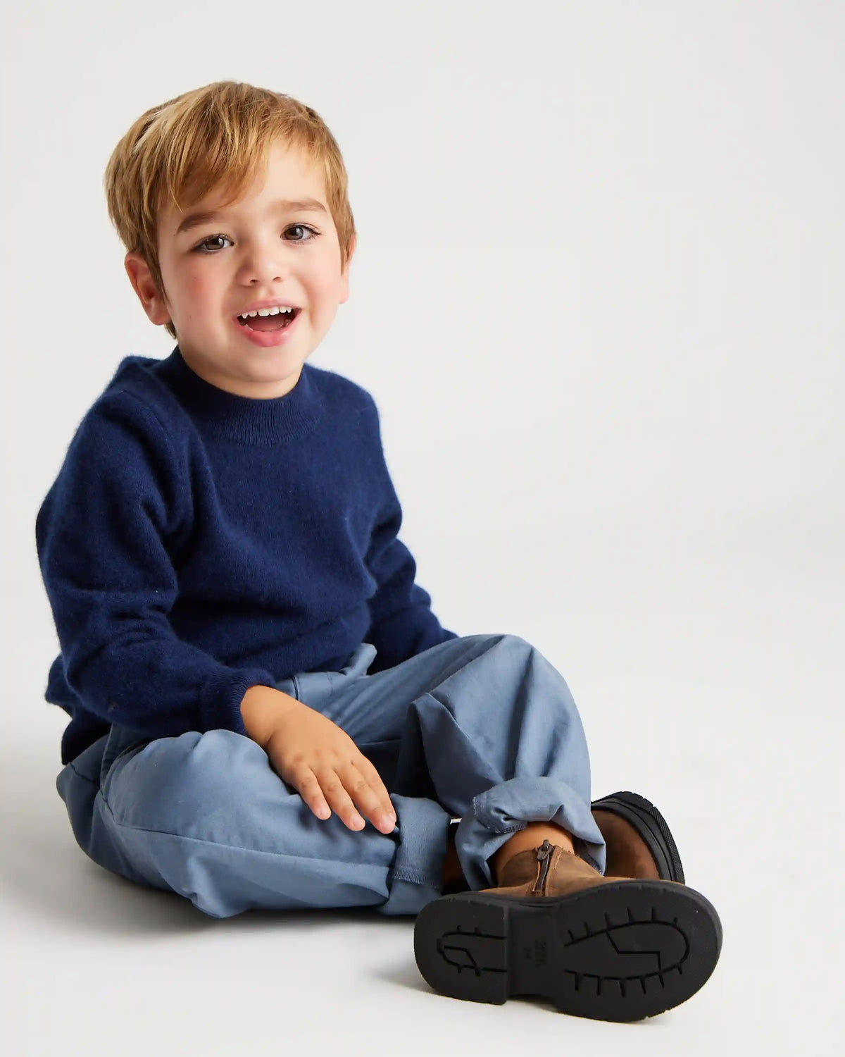 Washable Cashmere Crewneck Sweater