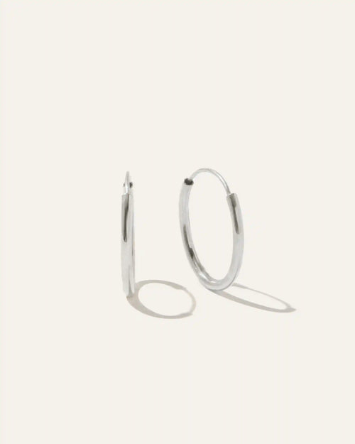 14K Gold Everyday Hoops
