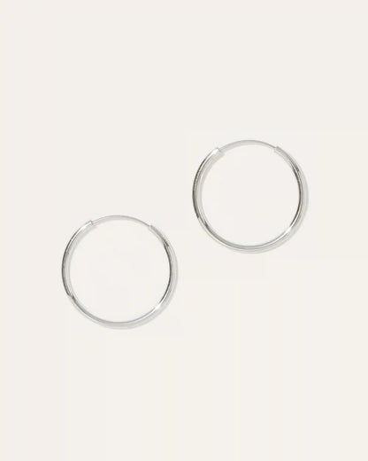 14K Gold Everyday Hoops