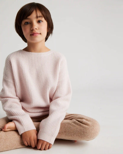 Washable Cashmere Fisherman Tunic Sweater