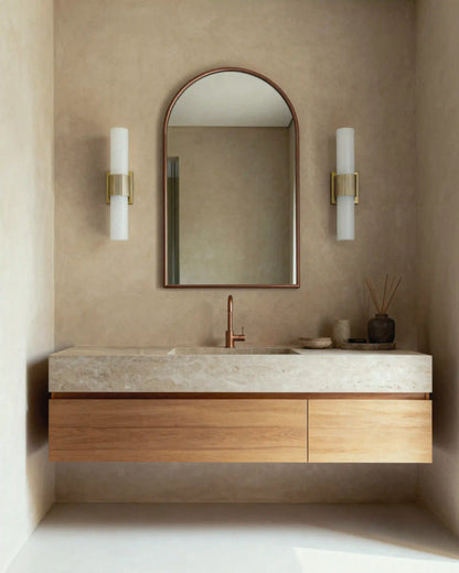 Classic Glass Vanity Sconce