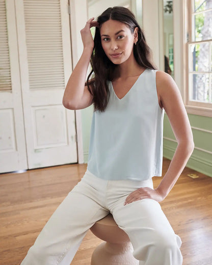 Washable Stretch Silk Tank