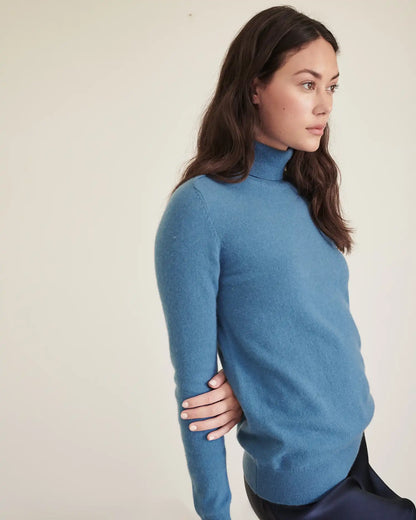 Mongolian Cashmere Turtleneck Sweater