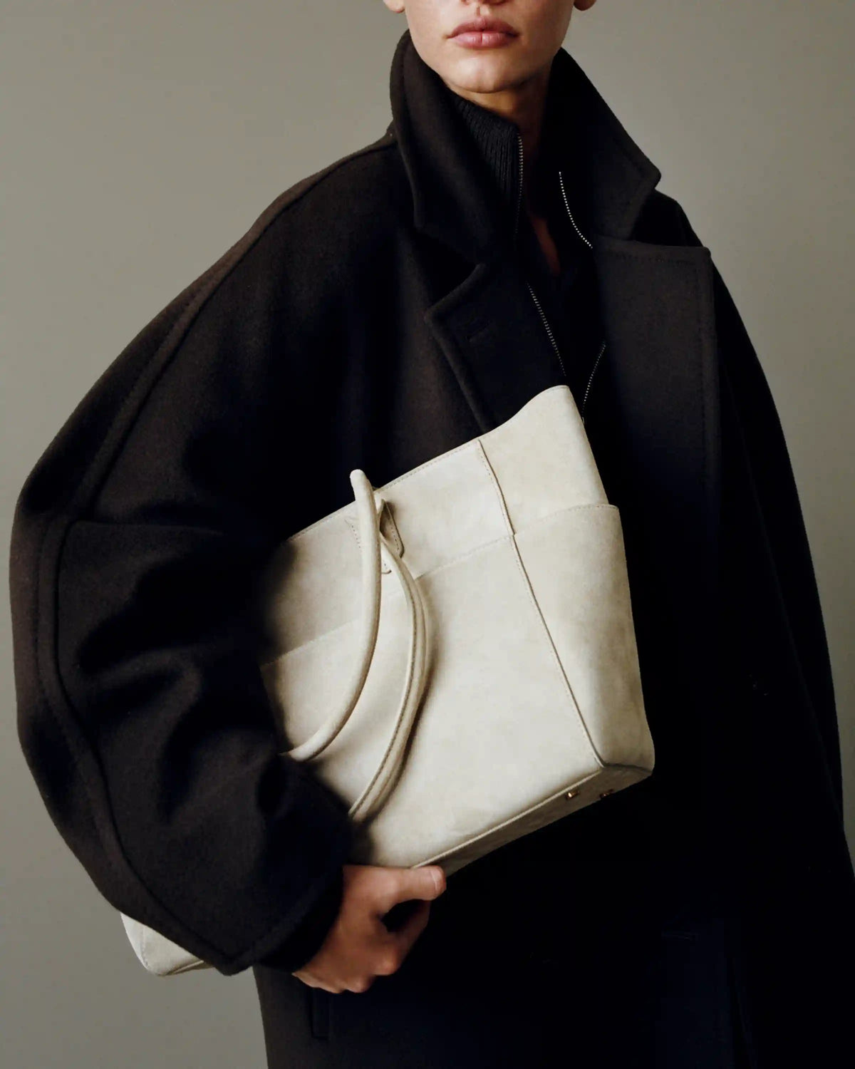 Hudson Suede Tote