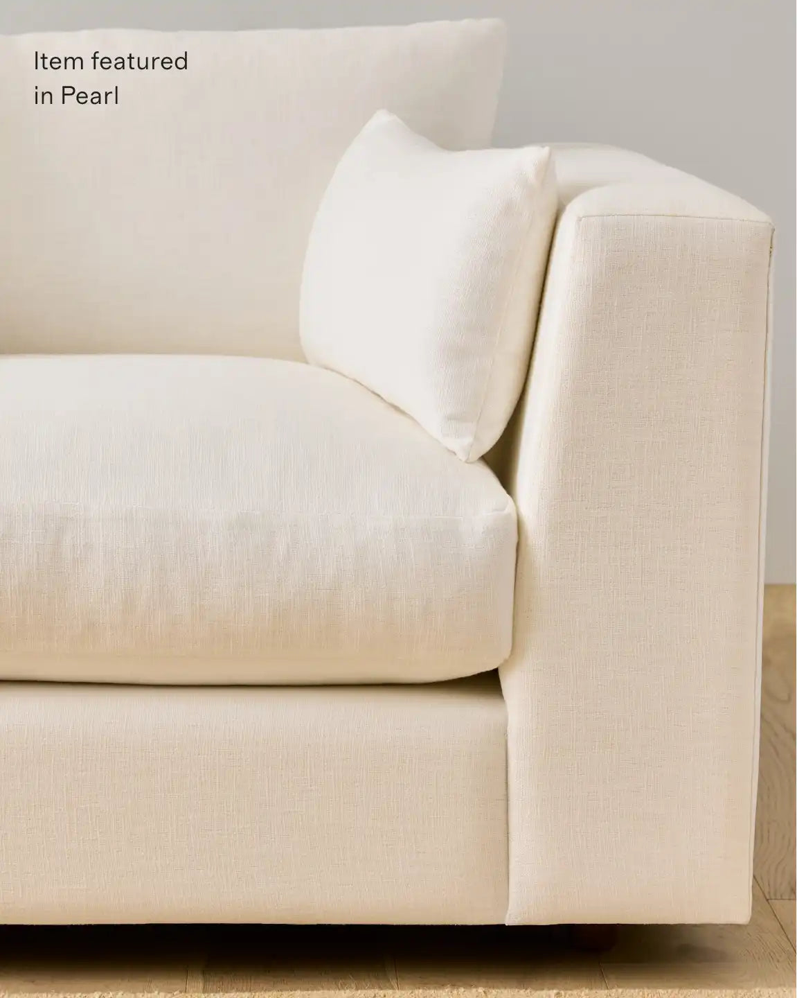 Oasis Sofa in Performance Linen