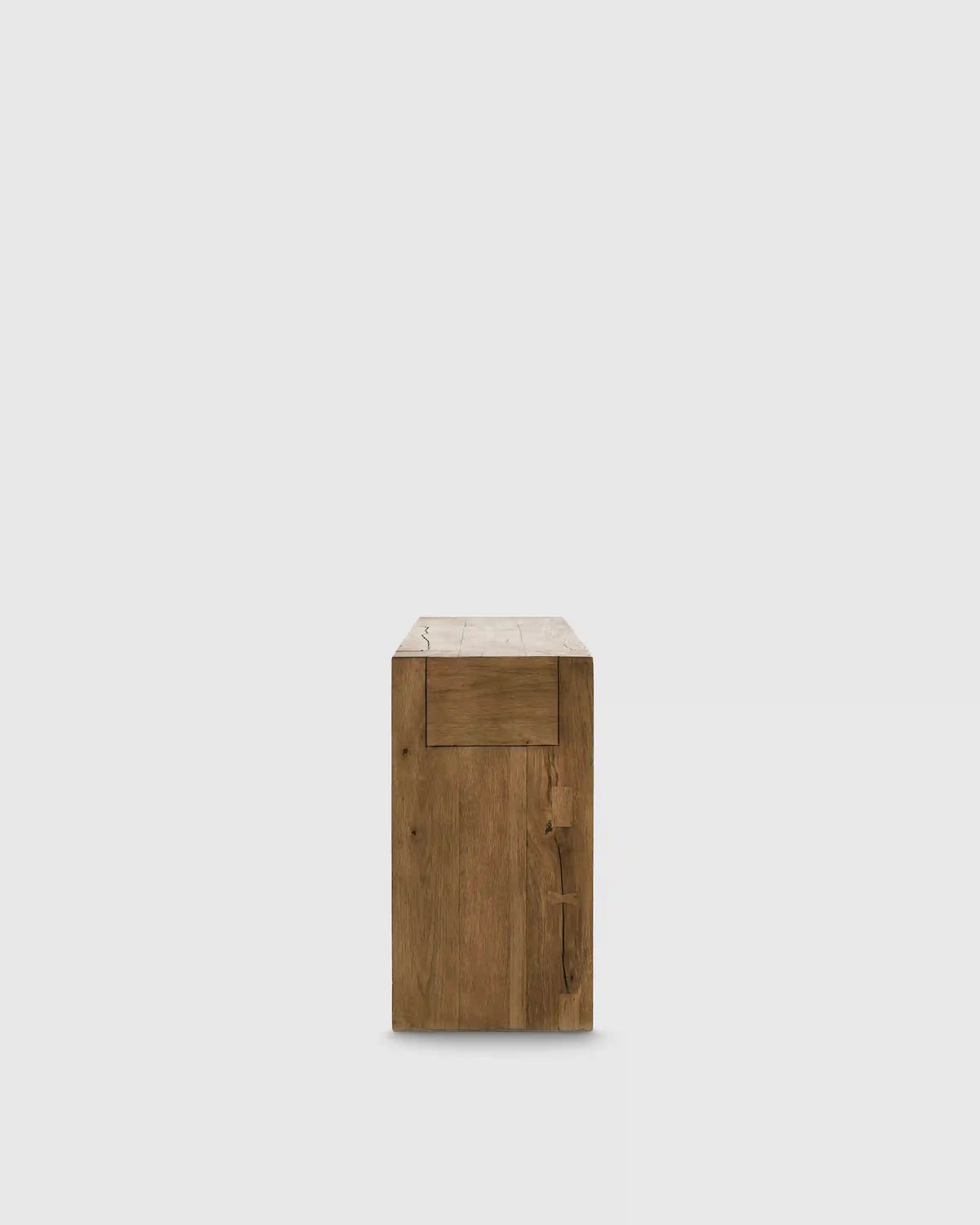 Reclaimed Oak Waterfall Console Table