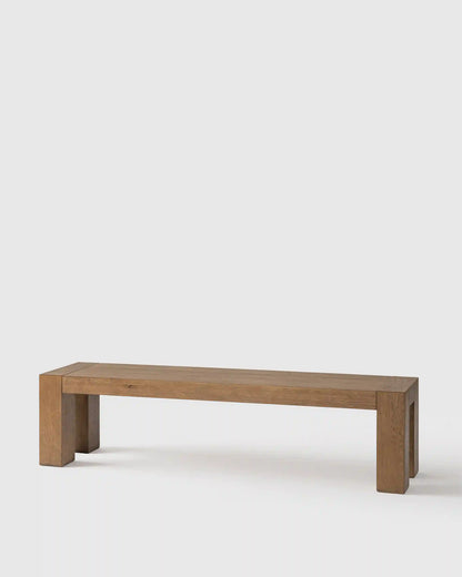 Reclaimed Oak Parsons Dining Bench