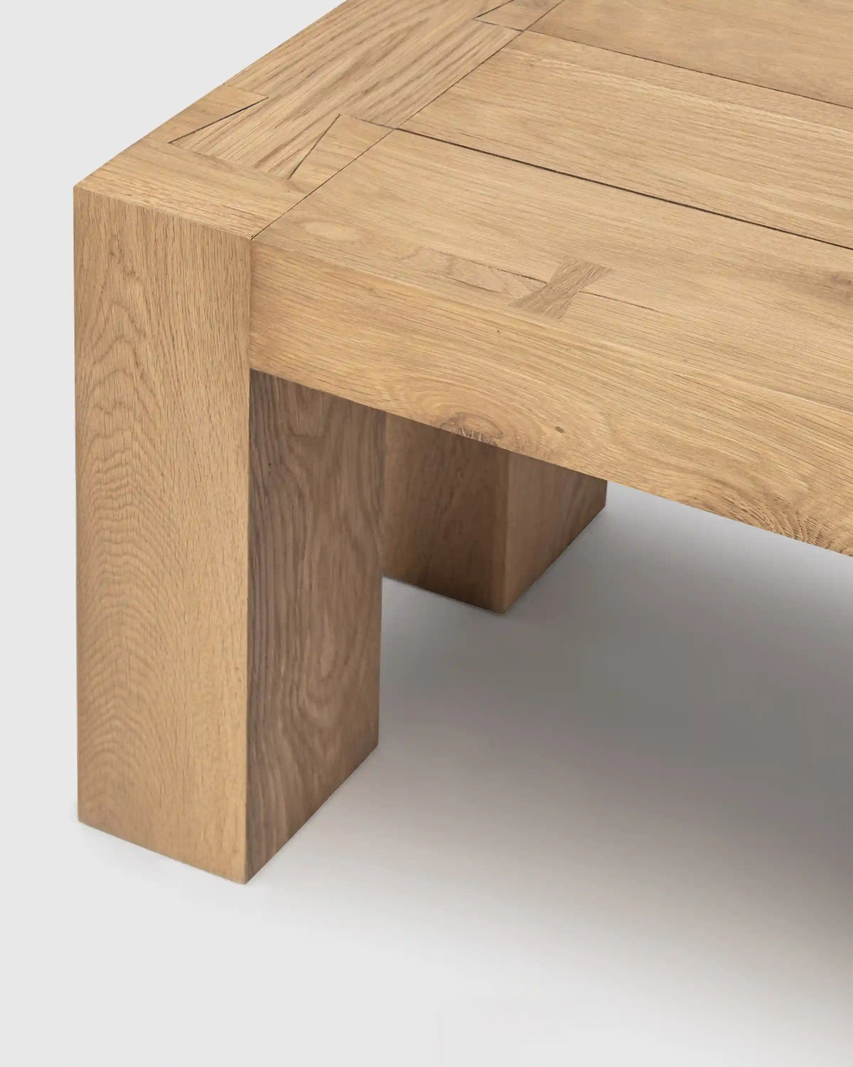 Reclaimed Oak Parsons Dining Bench