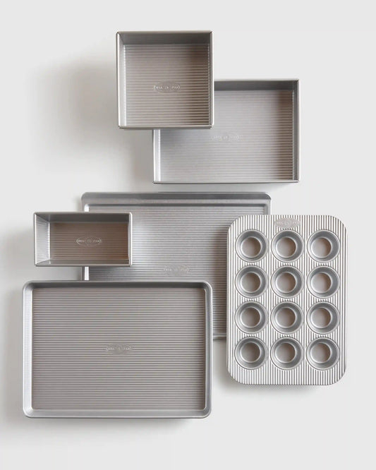 6-Pc Nonstick Steel Bakeware Set by USA Pan