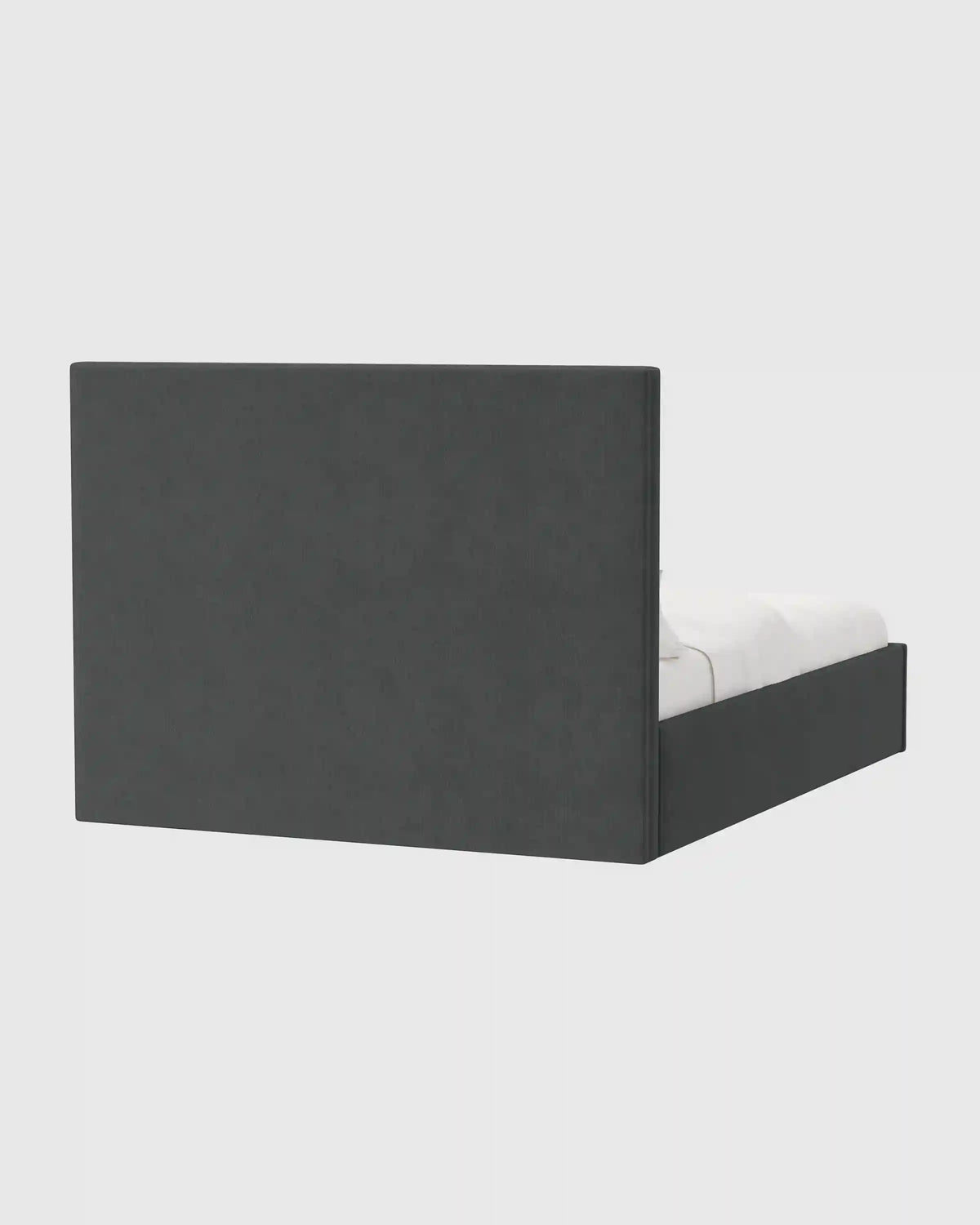 Square Bed in Performance Velvet