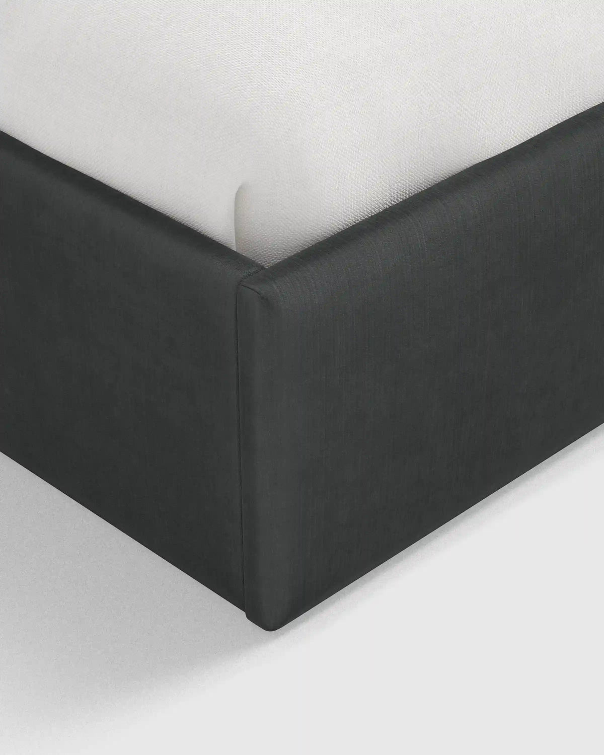 Curved Bed in Performance Velvet