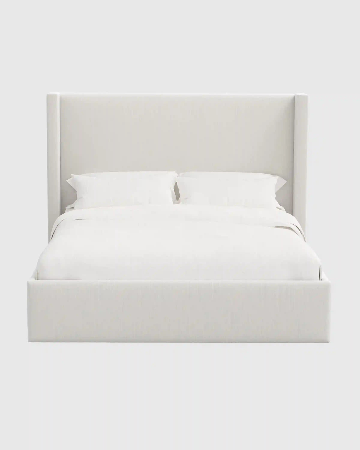 Wingback Bed in Performance Velvet