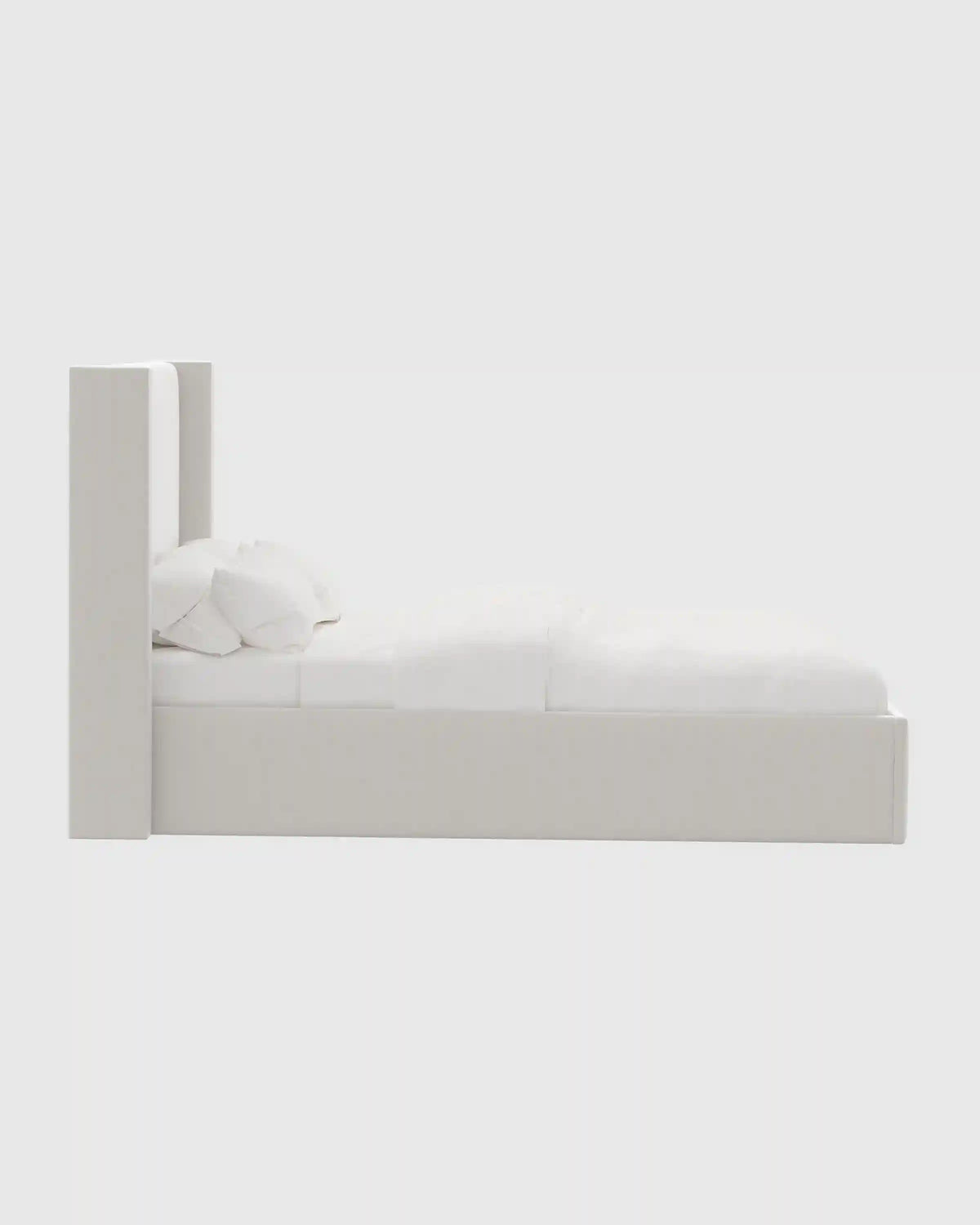 Wingback Bed in Performance Velvet
