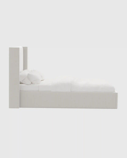 Wingback Bed in Performance Velvet