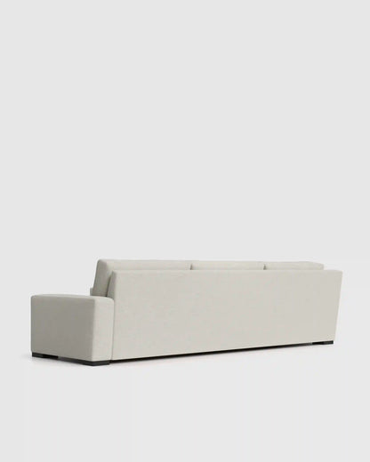 Stillman Chaise Sectional in Performance Basketweave