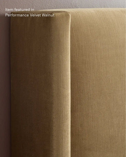 Brennan L Sectional in Performance Velvet