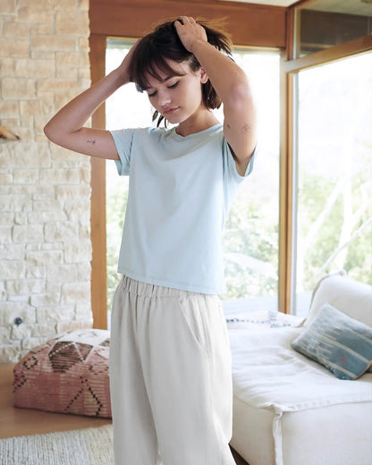 100% Organic Cotton Boxy Crewneck Tee (3-Pack)