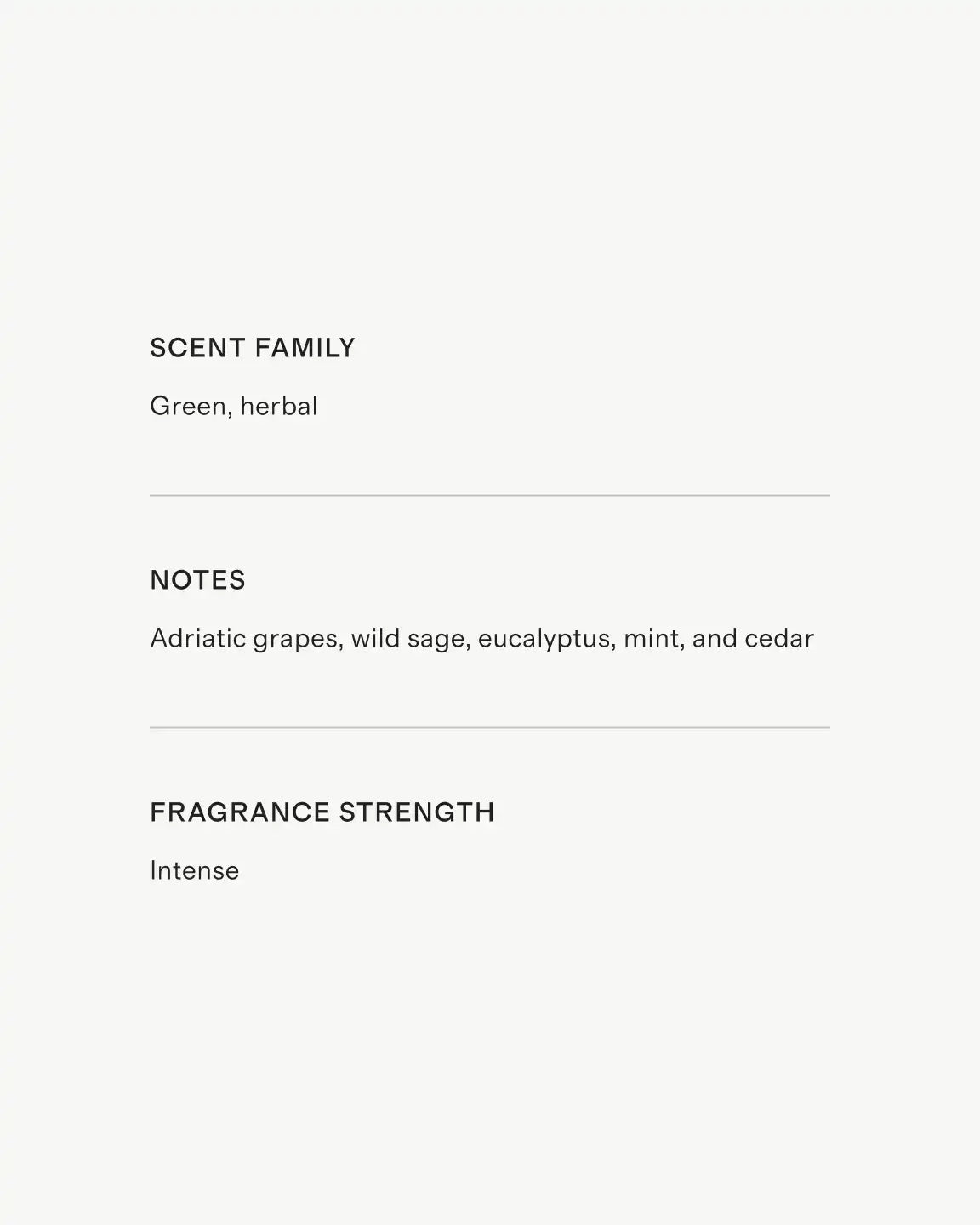 Adriatic Sage Candle