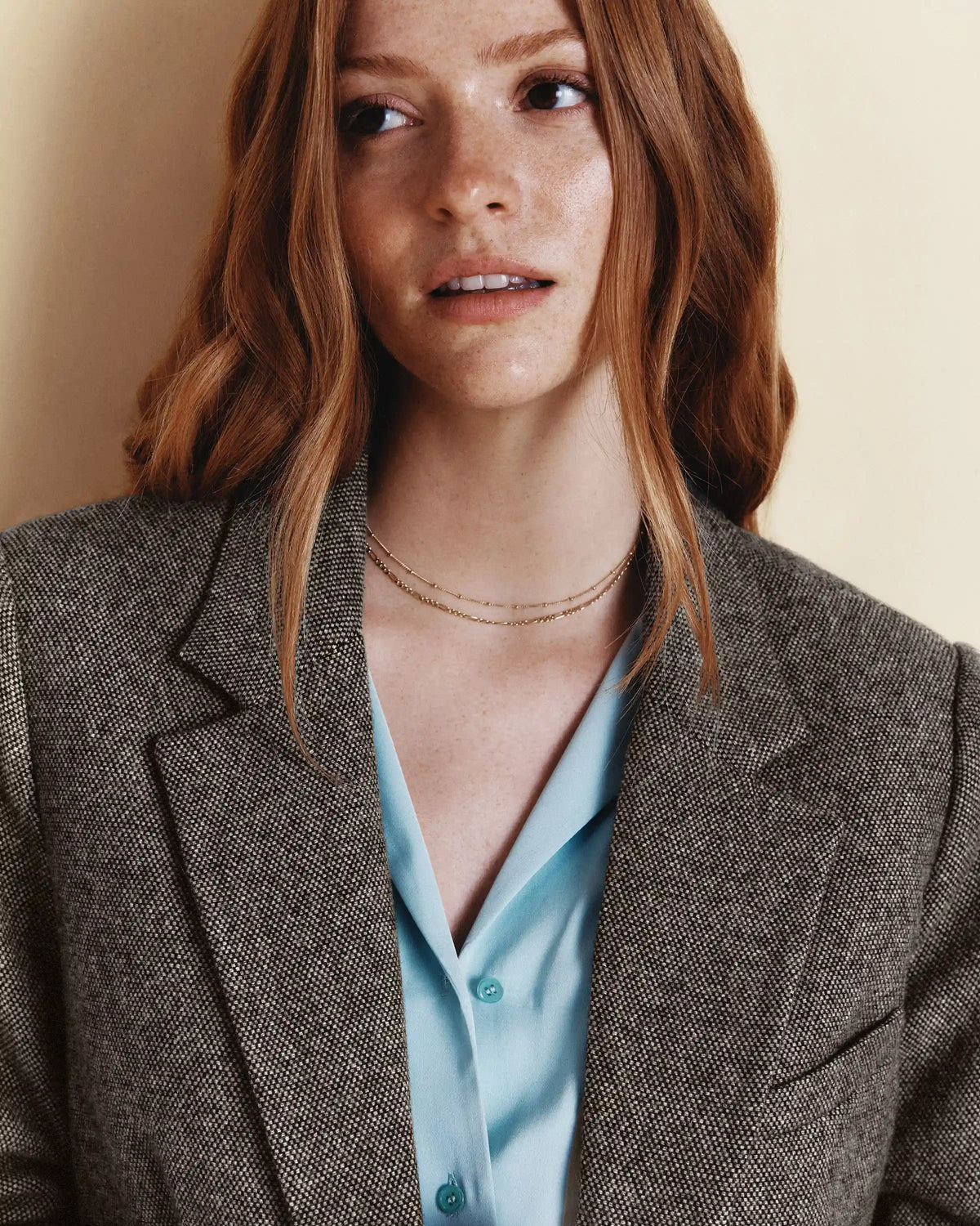 Italian Wool Oversized Blazer