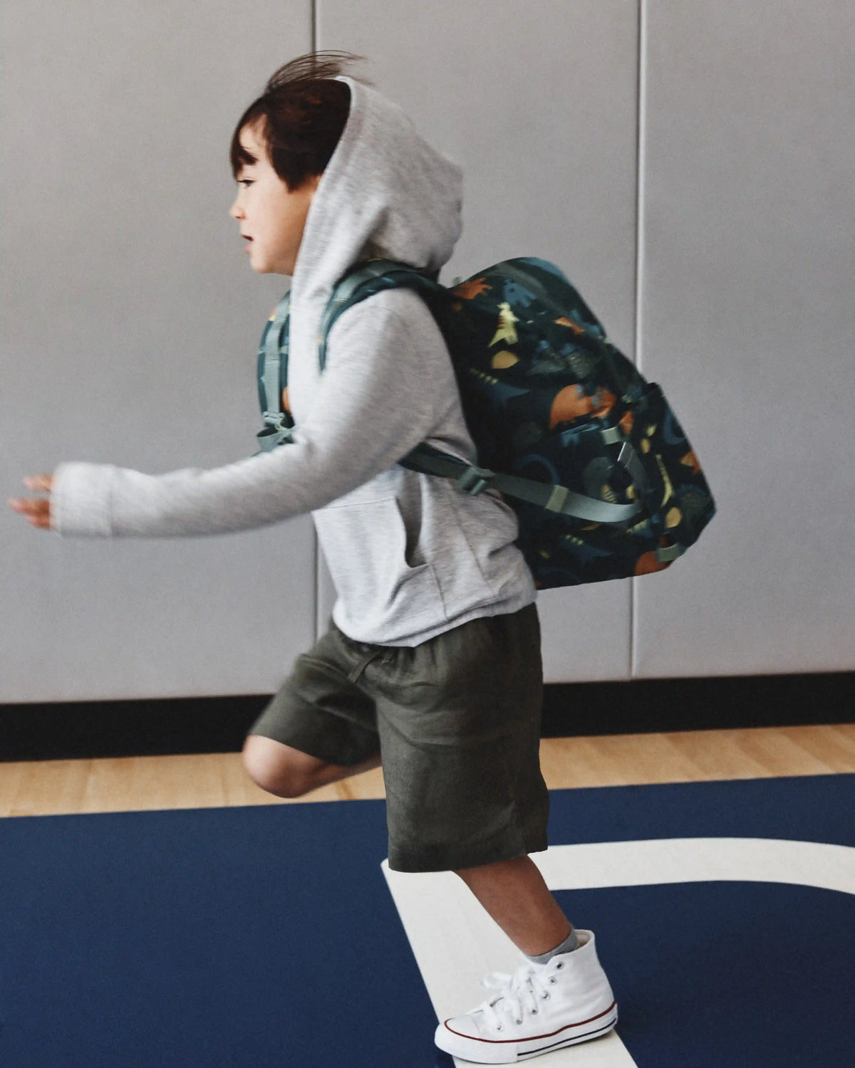 Recycled Double Pocket Backpack