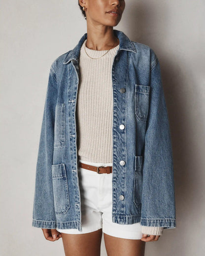 100% Organic Cotton Fisherman Crew Sweater