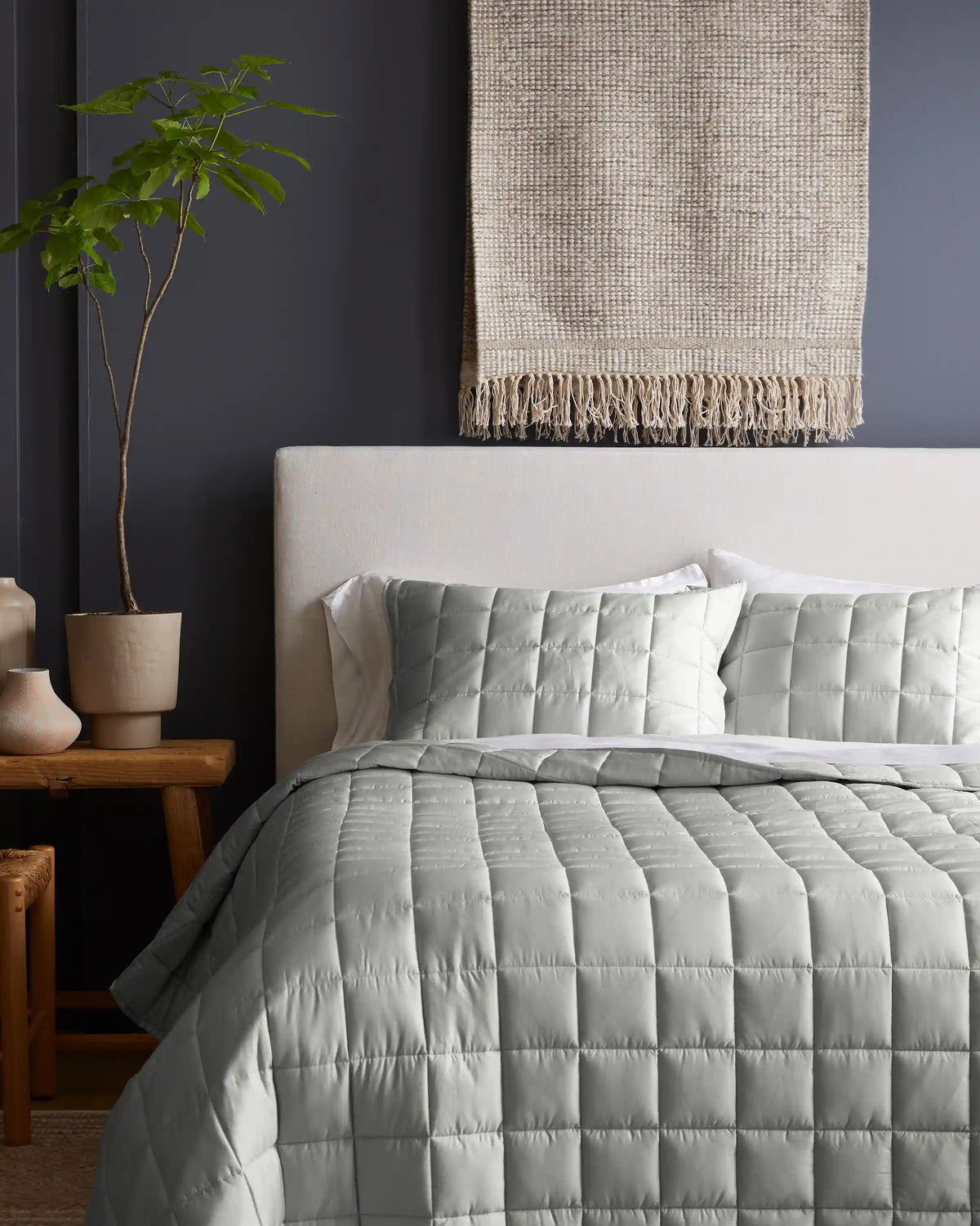 Bamboo Box Quilted Sham Set