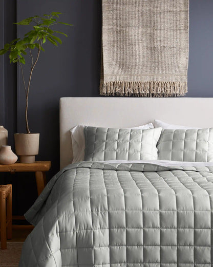 Bamboo Box Quilted Sham Set