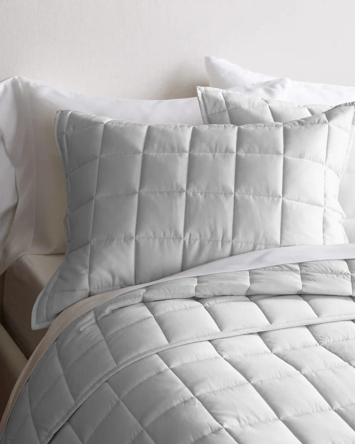 Bamboo Box Quilted Sham Set