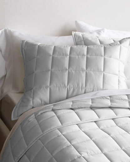 Bamboo Box Quilted Sham Set