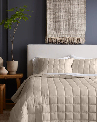 Bamboo Box Quilted Sham Set
