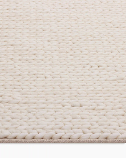 Chunky Hand Braided Wool Rug
