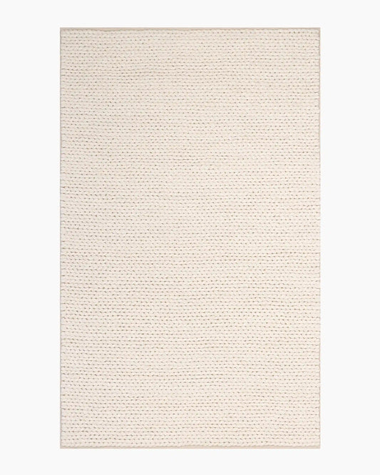 Chunky Hand Braided Wool Rug