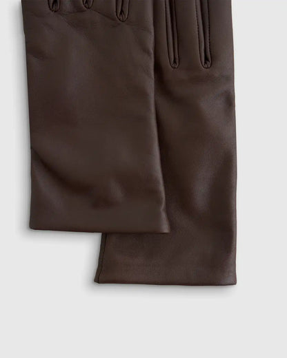 Cashmere Lined Leather Gloves