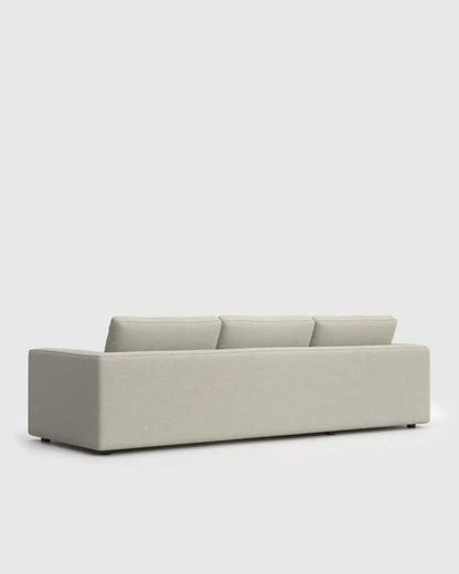 Ashford Deep Seat Chaise Sectional in Performance Basketweave