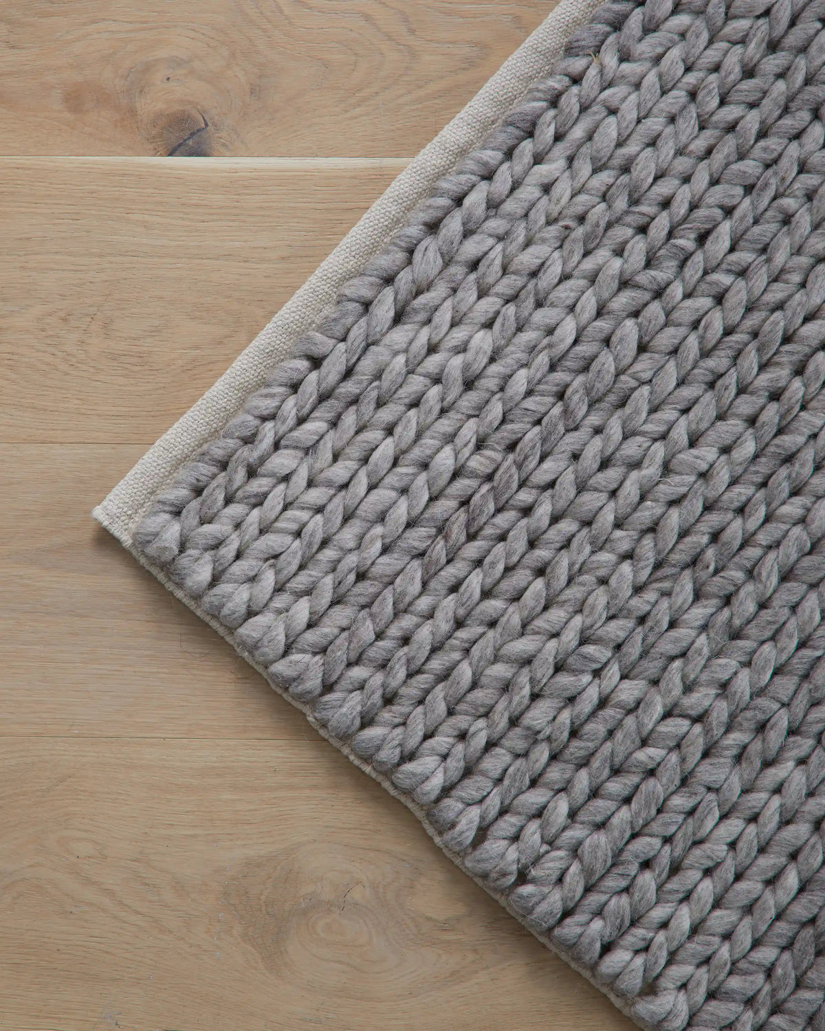 Chunky Hand Braided Wool Rug