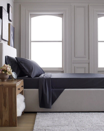 Organic Crisp Percale Pillowcase Set