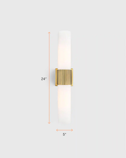 Classic Glass Vanity Sconce