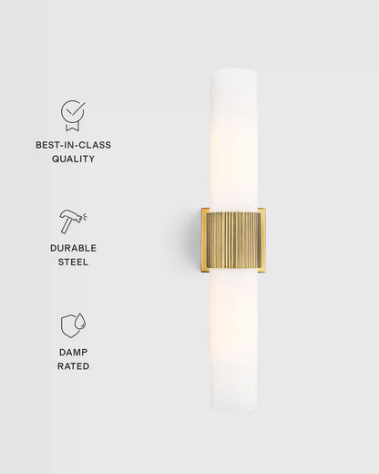 Classic Glass Vanity Sconce