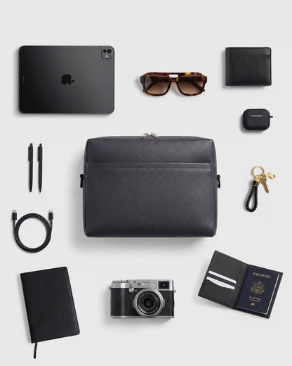 Excursion Italian Leather Crossbody Bag