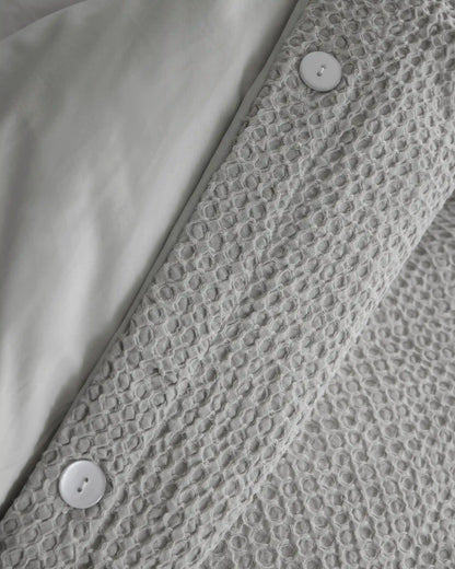 Organic Luxe Honeycomb Duvet Cover Set