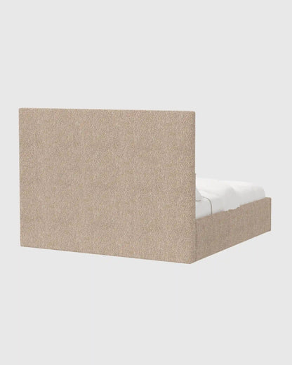 Plush Boucle Square Bed