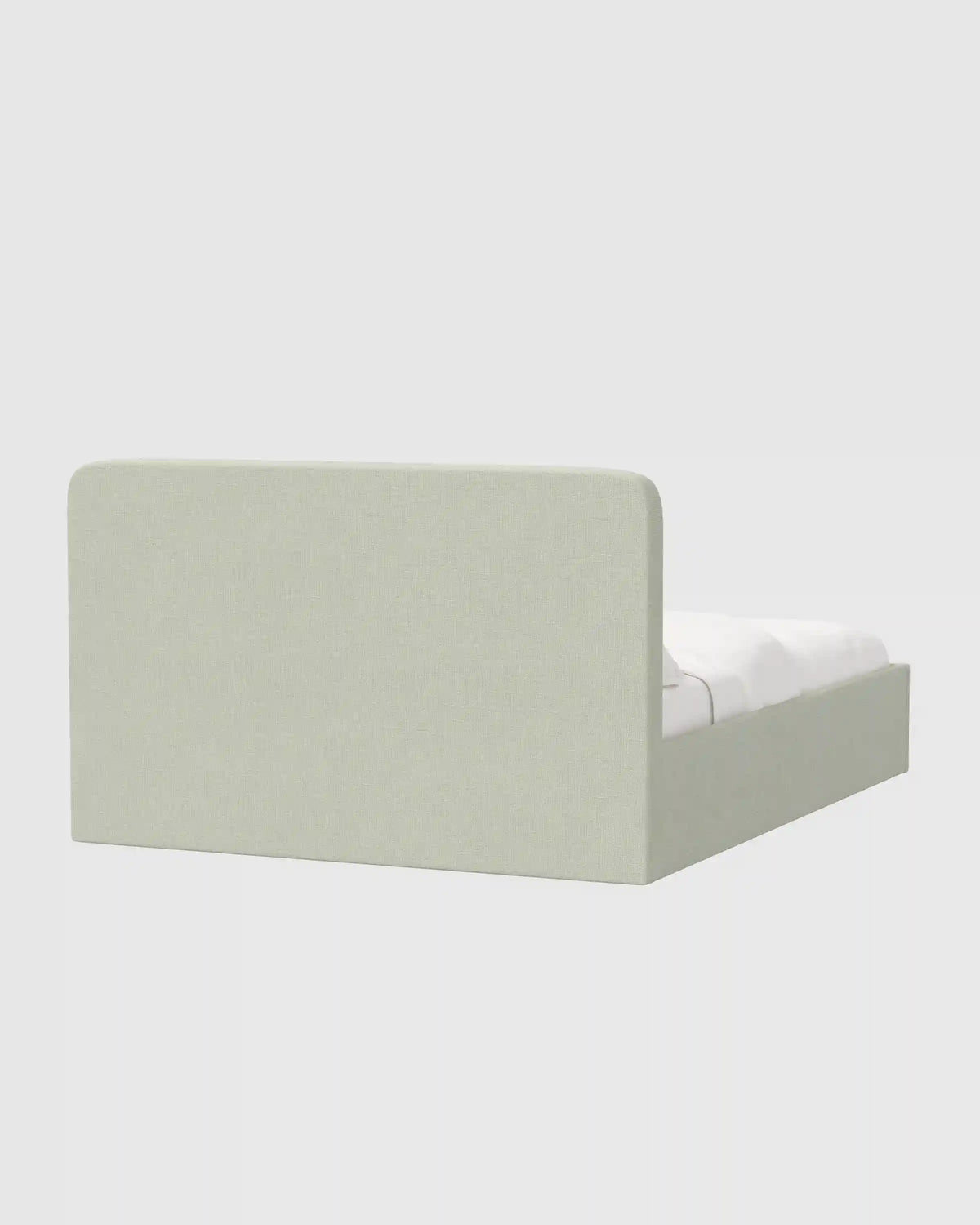 100% Linen Curved Bed