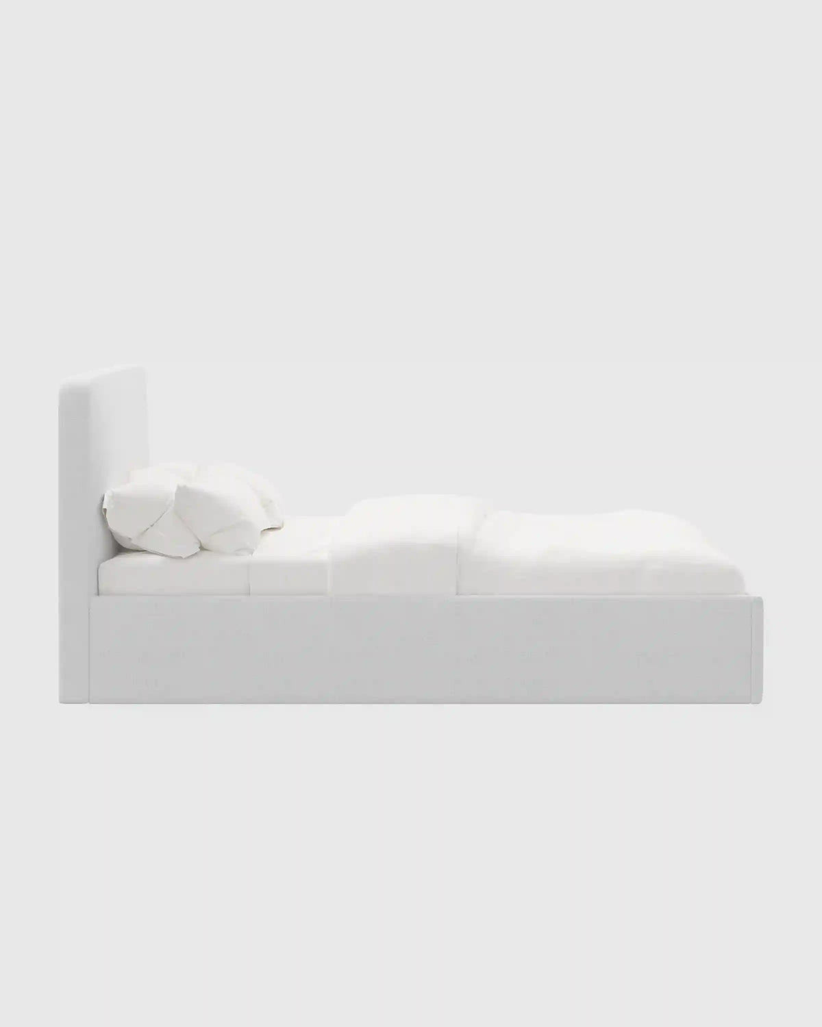 100% Linen Curved Bed